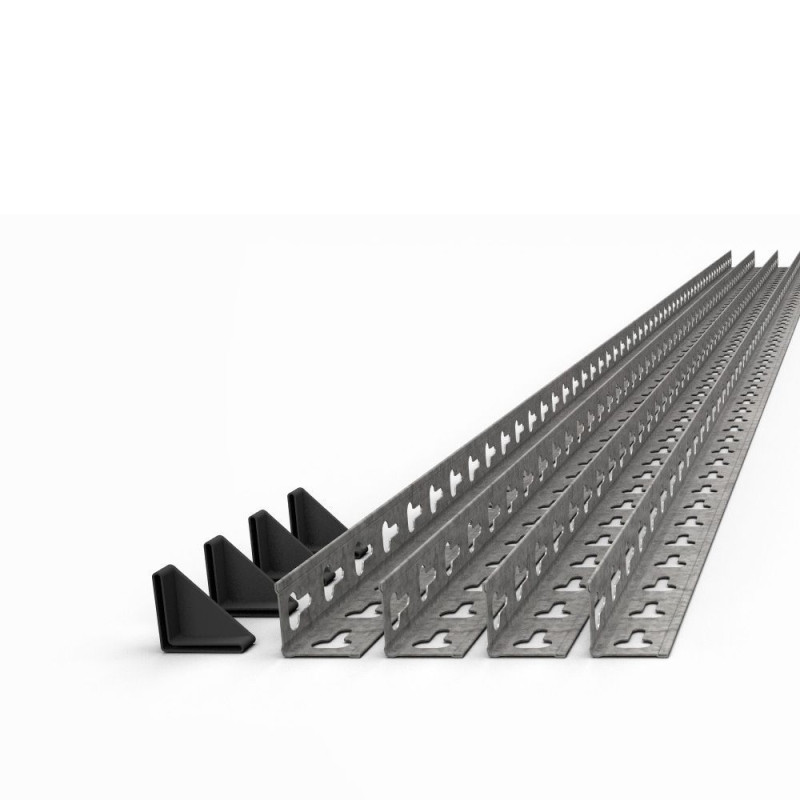 Стеллаж Титан ОД 2160х1400х700 Меткас, 250 кг/полку, 5 полок, ДСП, оцинкованный, металлический