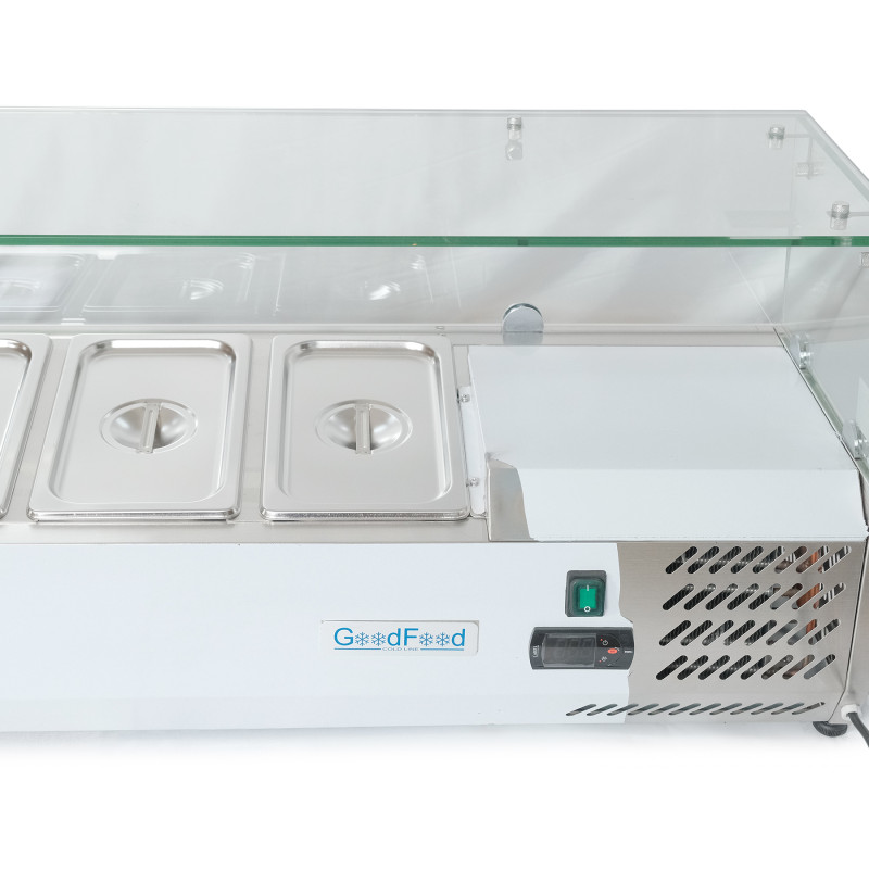 Вітрина холодильна для топінгу GoodFood GF-VRX1800/380-H6C