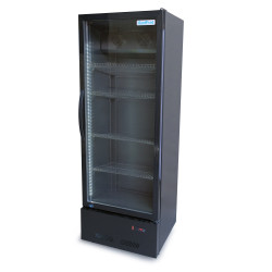 Шафа холодильна для напоїв GoodFood BC360NBB2LED чорна-чорна
