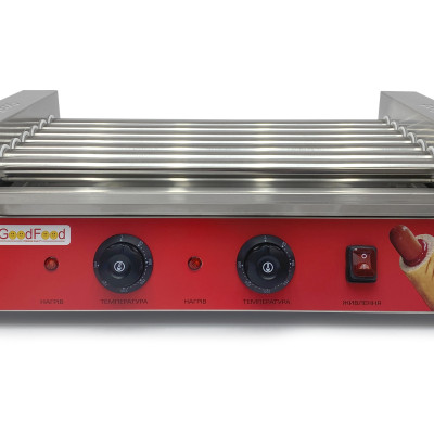 Гриль роликовий GoodFood HDRG7 RED
