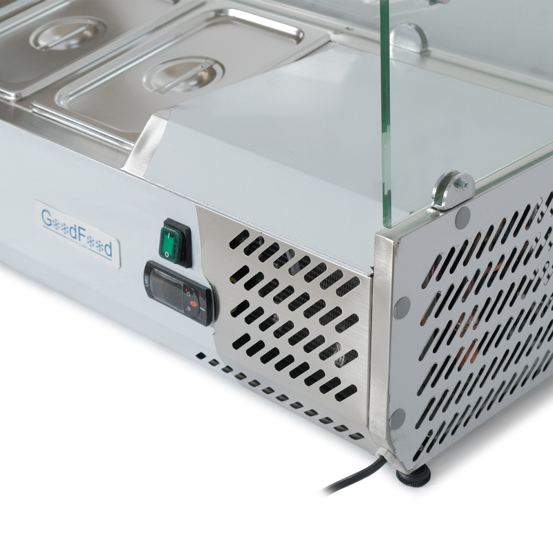 Вітрина холодильна для топінгу GoodFood GF-VRX1200/330-H6C