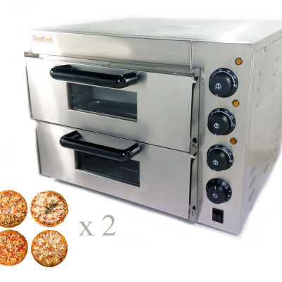 Електрична піч для піци 4+4х20 GoodFood PO2