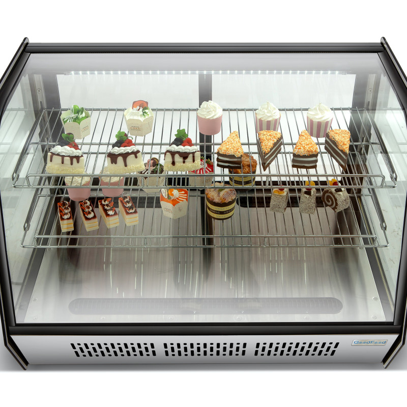 Вітрина холодильна GoodFood RTW160L нержавіюча сталь