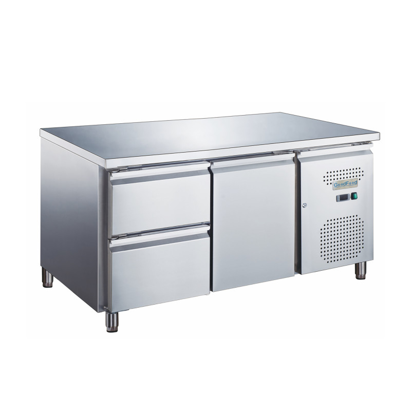 Стіл холодильний GoodFood GF-GN2110TN-HC дві шухляди
