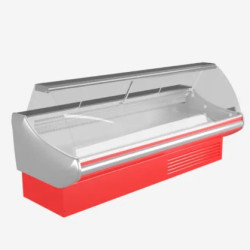 Холодильная витрина с гнутым стеклом  SGL260
