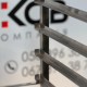 Стеллаж кондитерский ШПИЛЬКА для дек 600Х400 с колесами